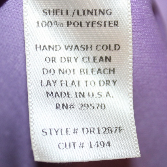 Francesca's Purple Dress - Picture 8 of 8